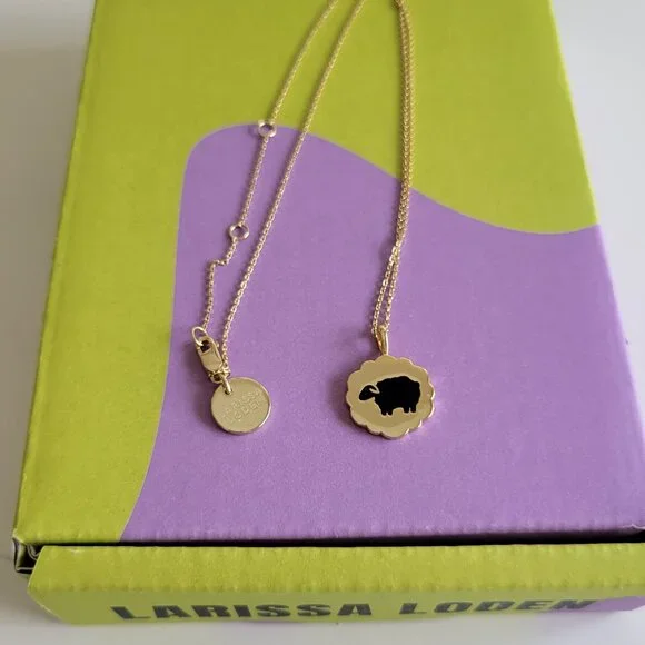 Black Sheep Coin Pendant Necklace - Larissa Loden - Picture 3 of 5